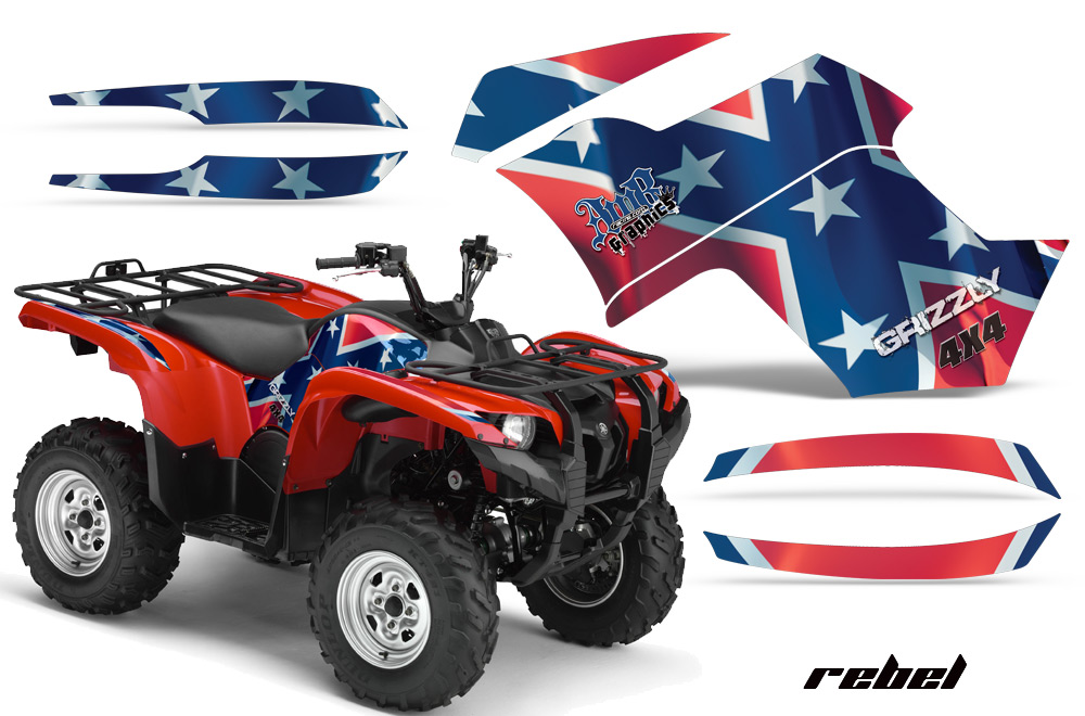 Yamaha Grizzly 700 Graphics rf